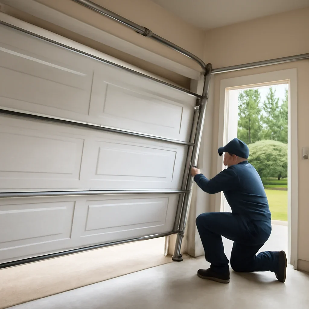 North Vancouver property owner requesting off-track garage door service