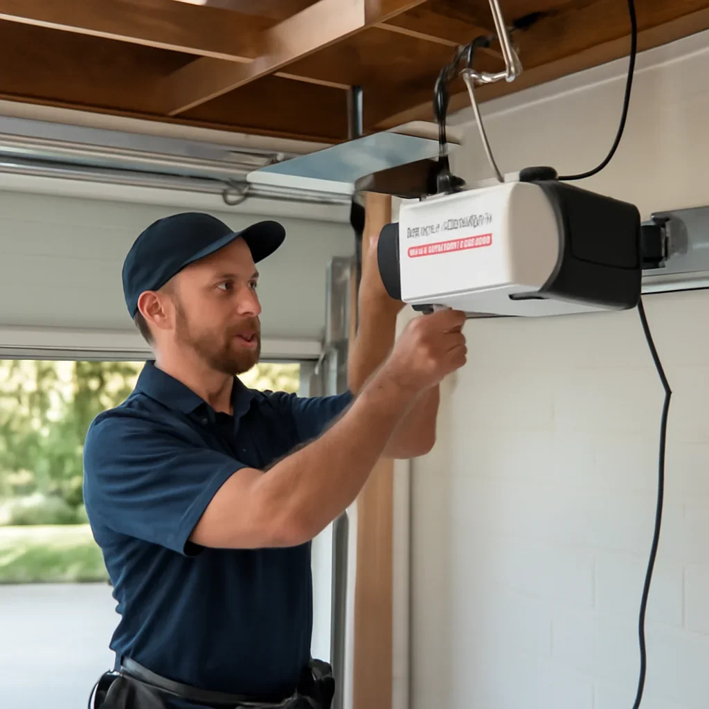 Residential garage doors and attached garages in North Vancouver