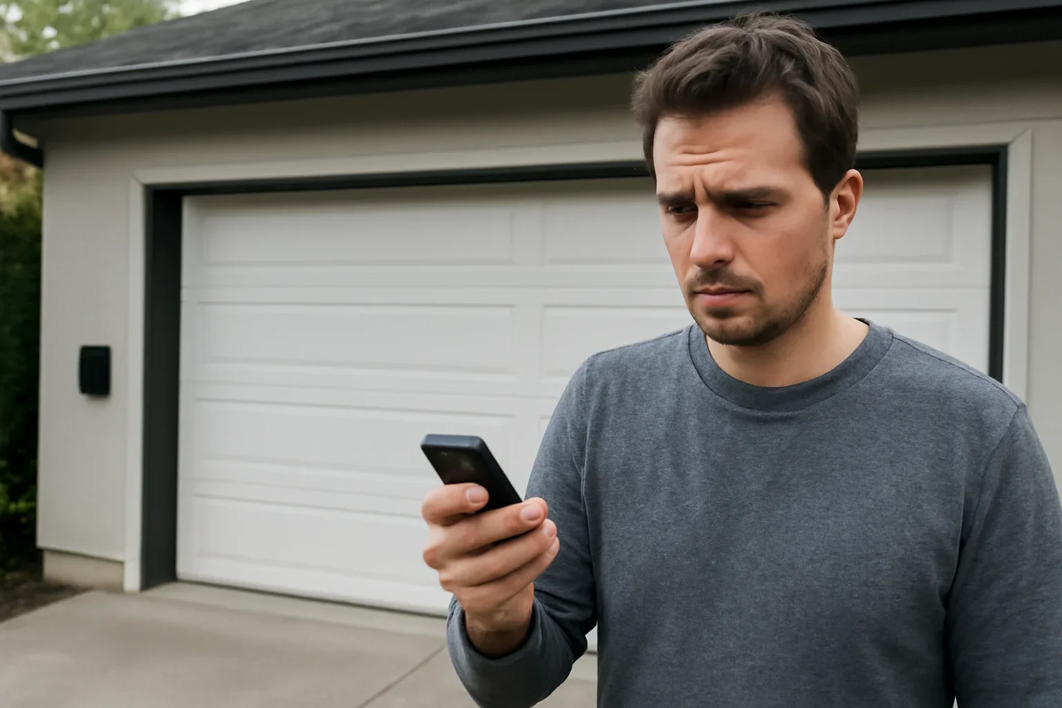 Garage door remote and opener diagnosis for a North Vancouver property