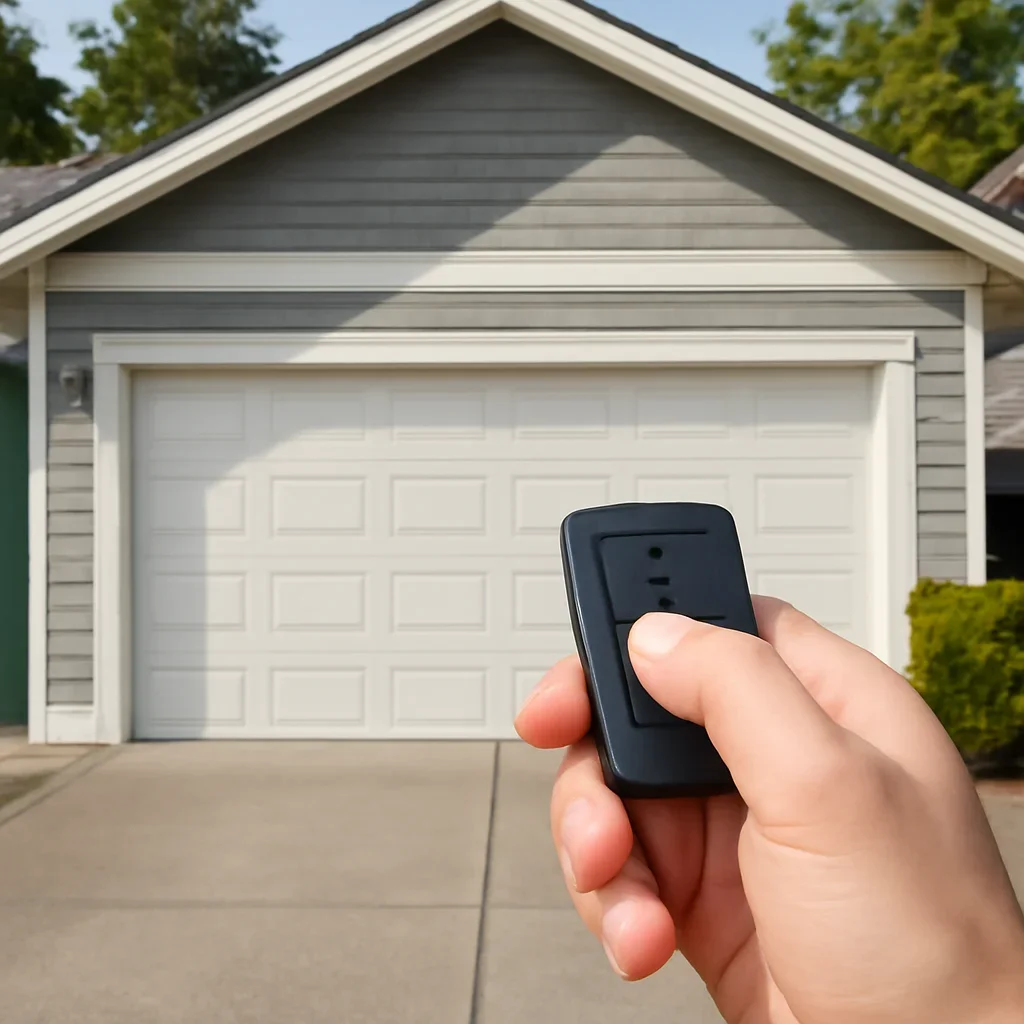 Garage doors serving homes and strata properties in North Vancouver