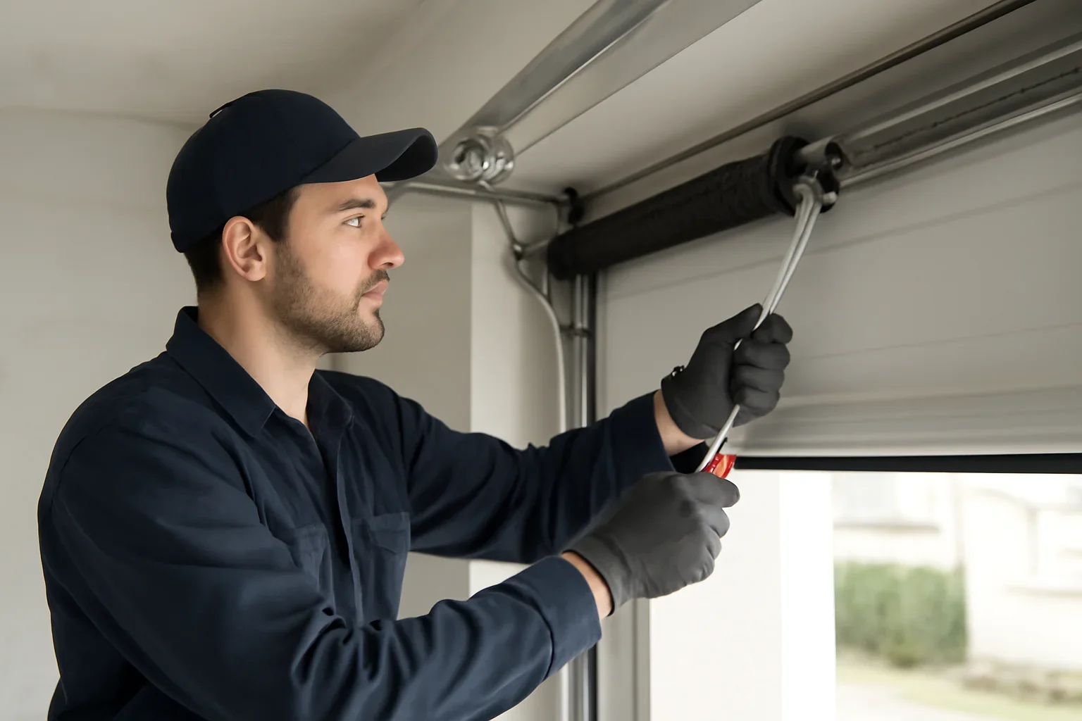 Garage door spring repair consultation for a homeowner in Edgemont Village and Upper Capilano