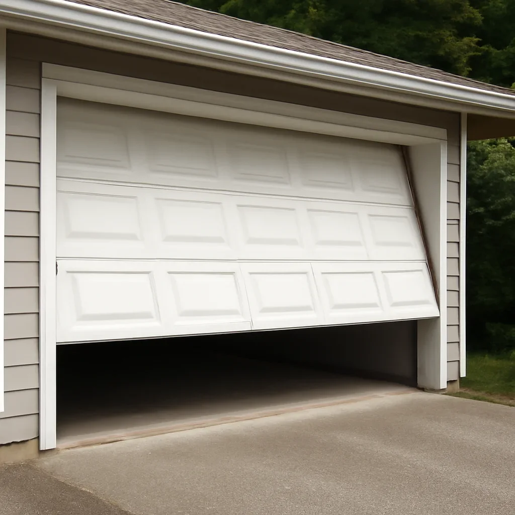 Homeowner requesting help for a garage door that will not close in North Vancouver