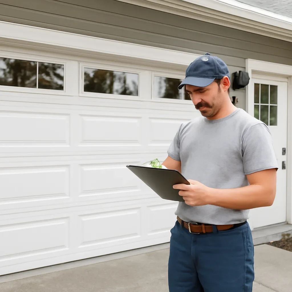 Different North Vancouver garage types and property access conditions that affect service pricing